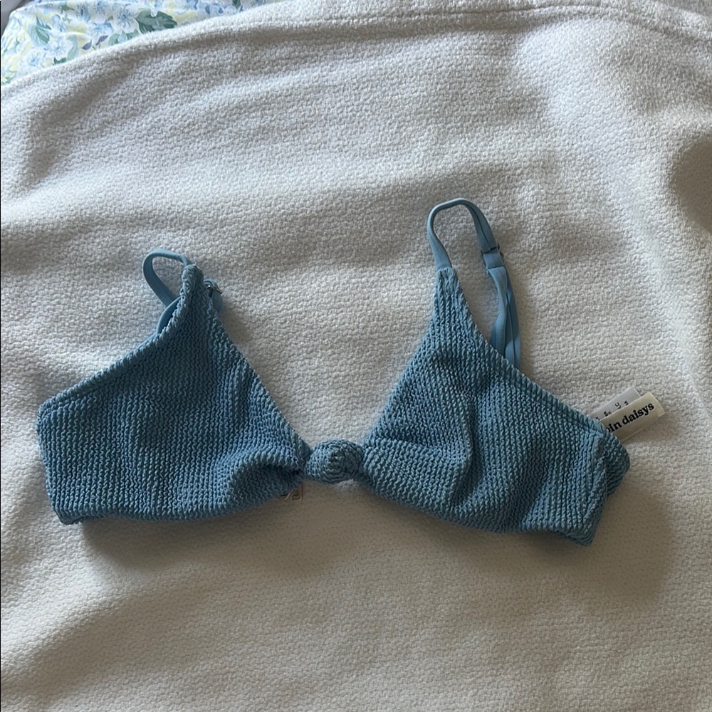 Dippin' Daisy's Blue Zen Triangle Bikini Top